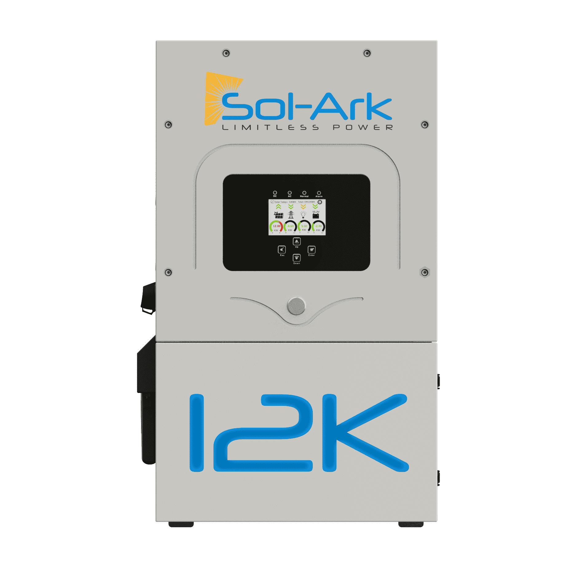 Sol-Ark 12K 120/240/208V 48V Hybrid All-In-One Stackable Solar Inverter